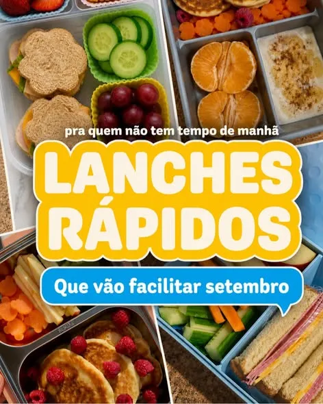 Setembro chega e a pergunta se repete: o que vai na lancheira amanhã?