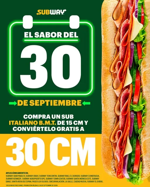¡Cerremos SUBTIEMBRE con mucha frescura!