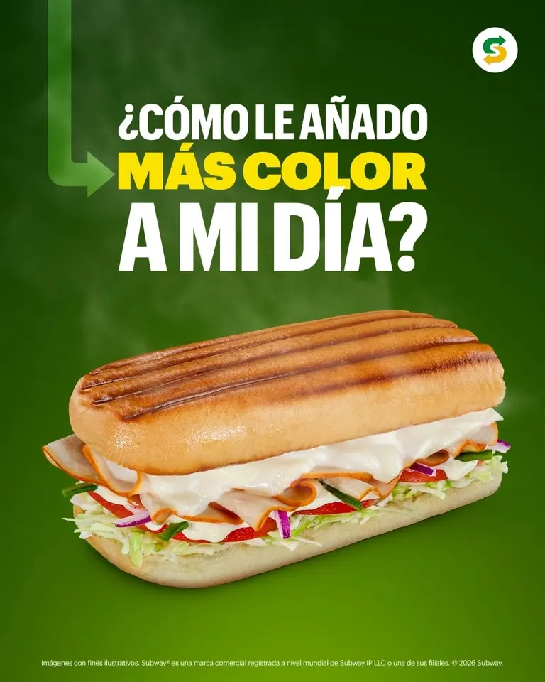 Hay días grises… y hay días con Subway®