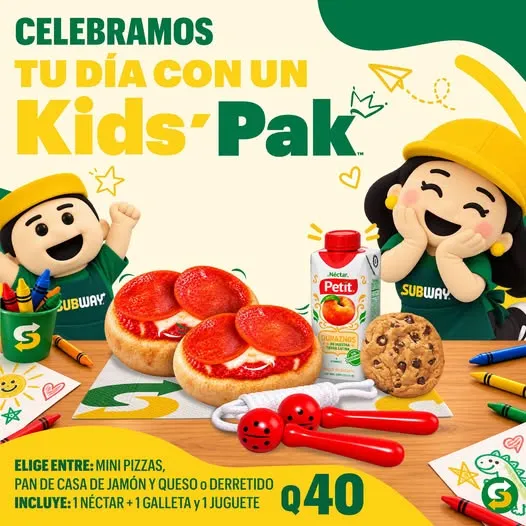 ¡Este 1 de octubre celebramos el Día del Niño con los pequeños de la casa! 💚💛🥳