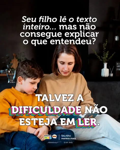 Seu filho lê, mas tem dificuldade para explicar o que entendeu? 📖