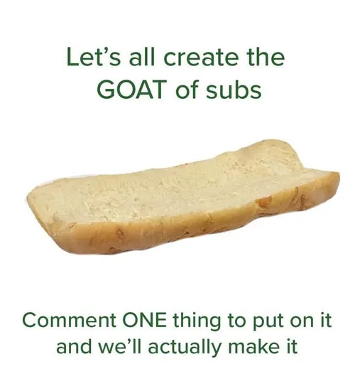 Build the ultimate #Subway #sub, ingredient by ingredient