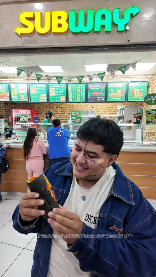 👻 ¿Te atreverías a probar un Subway salido de una película de terror? 🎃