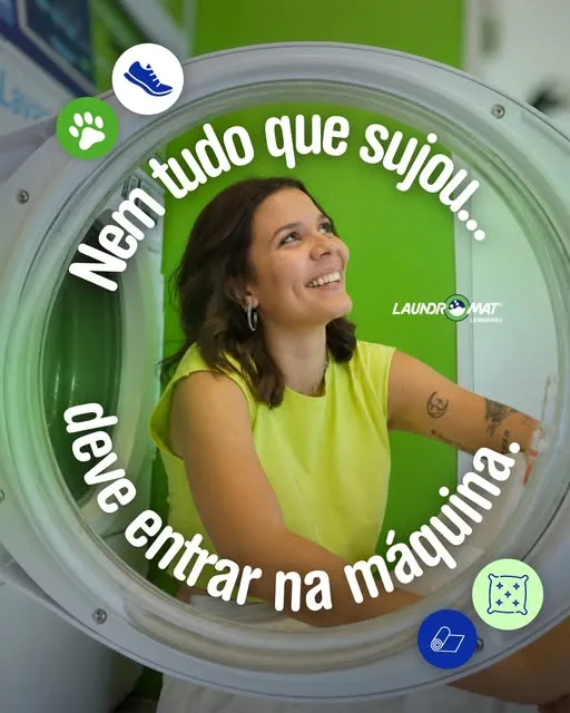 Uma dúvida importante para quem usa lavanderia self-service: existem itens que não devem ser colocados nas máquinas da Laundromat.