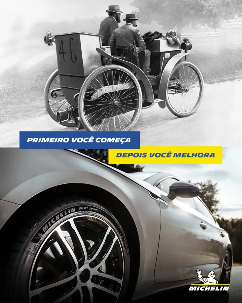 Primeiro você começa, depois você melhora