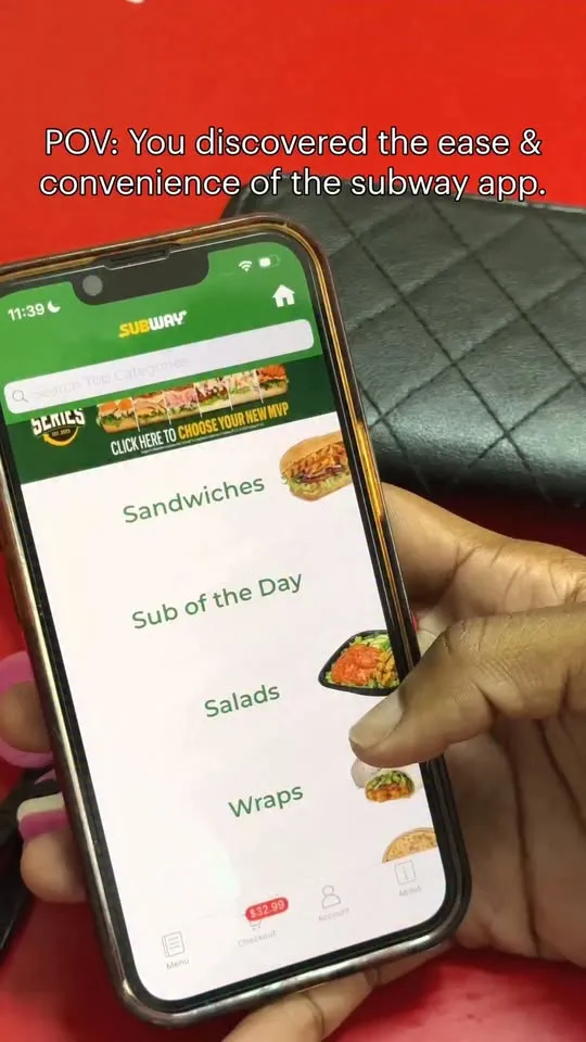 Make your Subway order more convenient! 🥪📱
