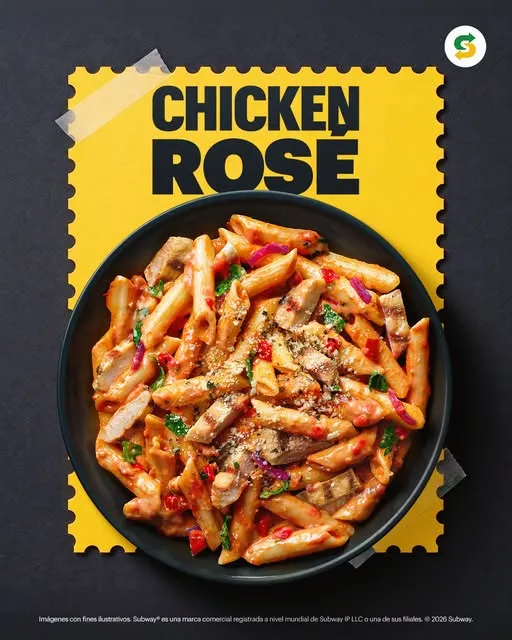 No hay mal día con pasta de Subway®