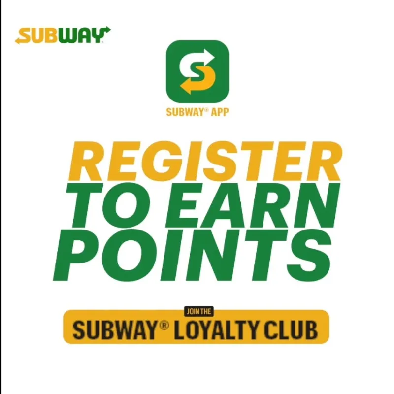 💰 Get REWARDED for your love of Subway!!! 🥖🍪🥗🥤