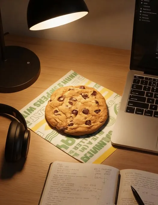 El compañero perfecto para tus noches de desvelo… Galletas Subway®. 😋 🤓 🥬