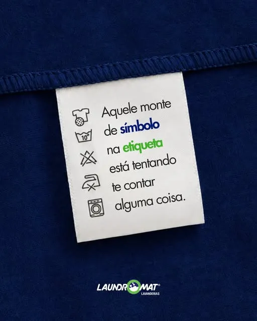 Antes de lavar uma peça pela primeira vez, vale conferir a etiqueta.