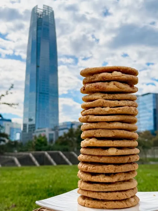 Tocando el cielo, pero con sabor a cookie. 🍪⬆️