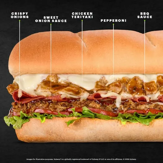 Waarom we zo dol zijn op de nieuwe Grand Chicken Teriyaki Sub🤩😋