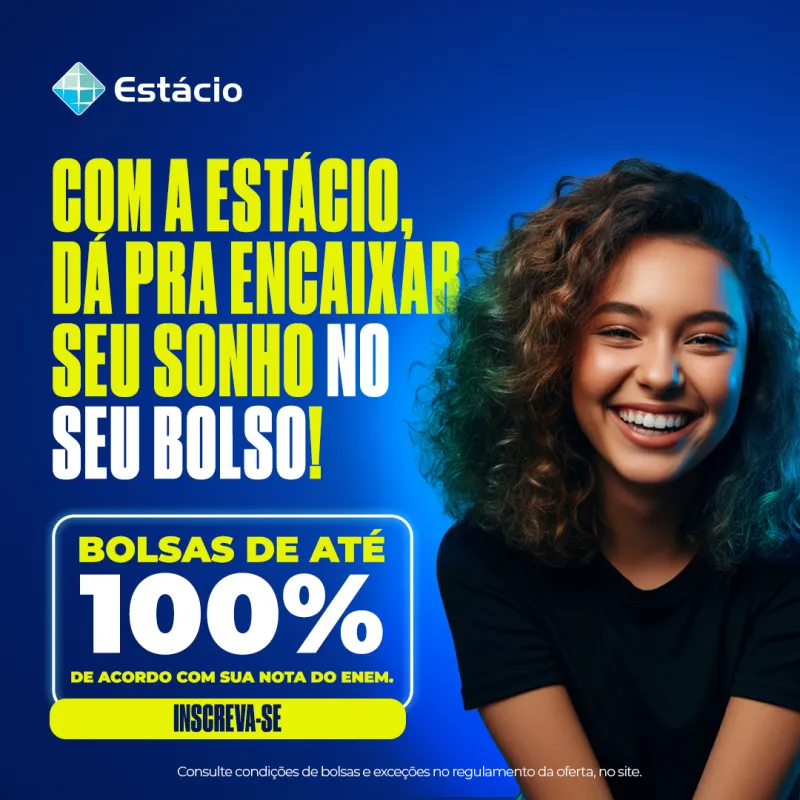 Fez ENEM? Então vem garantir sua bolsa!