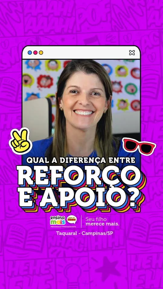 Reforço e Apoio Escolar não são a mesma coisa