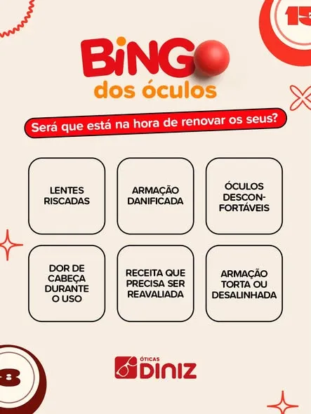 Lentes riscadas, armação torta ou até aquela dor de cabeça depois de muito tempo usando os óculos. 🧐