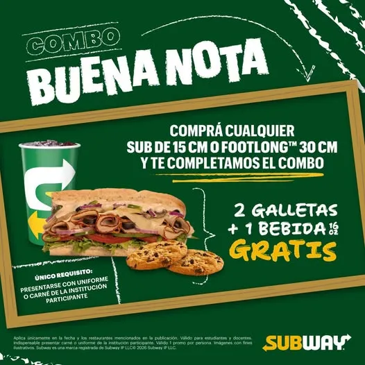 ✨¡Iniciá la semana con una promo Buena Nota!💡📚