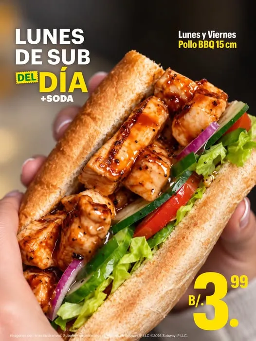 ¡Lunes con sabor a BBQ! 🤤