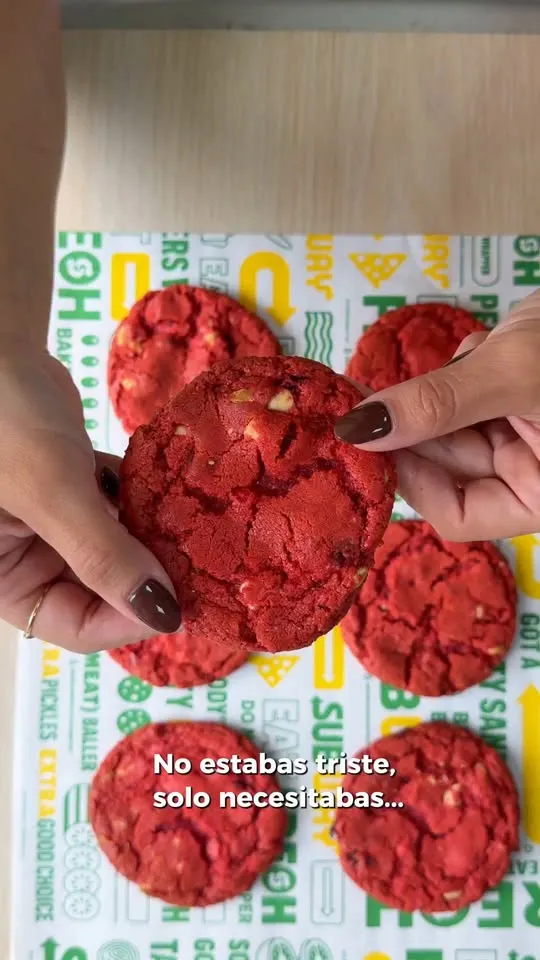 A veces un dulcecito mejora el mood. 🍪