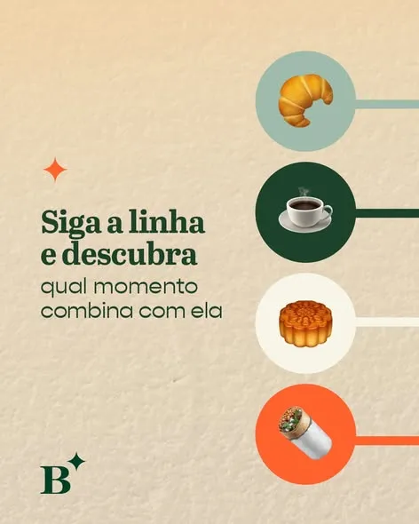 Cada parte do dia pede uma pausa diferente, e sempre tem uma delícia que combina com ela.