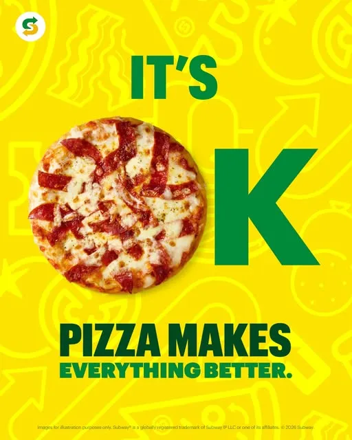 Subway® does pizza and yes, it slaps