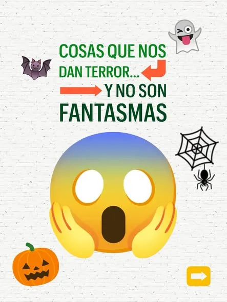 A todos nos dan terror estas cosas y NO son fantasmas. 👻🎃