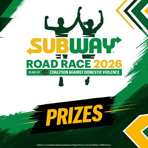 😮 OVER $70,000 WORTH OF PRIZES on offer in the second annual “Subway Road Race”!!! 🏃🏽‍➡️🏃🏽‍➡️