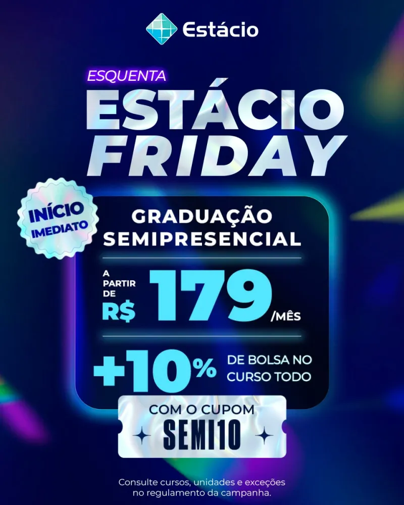 ESQUENTA ESTÁCIO FRIDAY