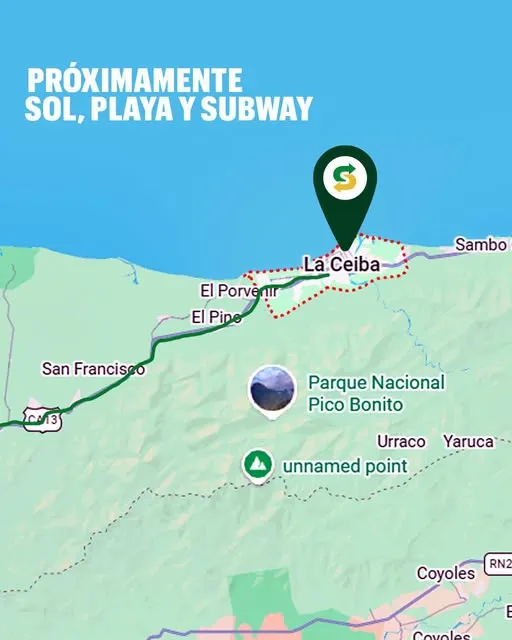 📍🌊 La próxima parada tiene sabor a Subway… 👀💚💛 ¿Ya adivinaste dónde?