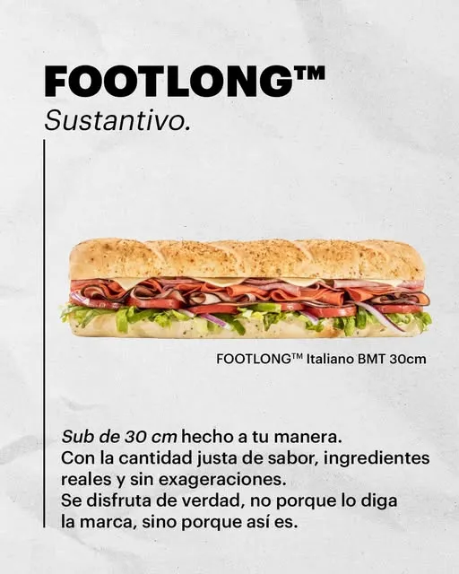 Footlong: la palabra más bacán del diccionario 📖🥖