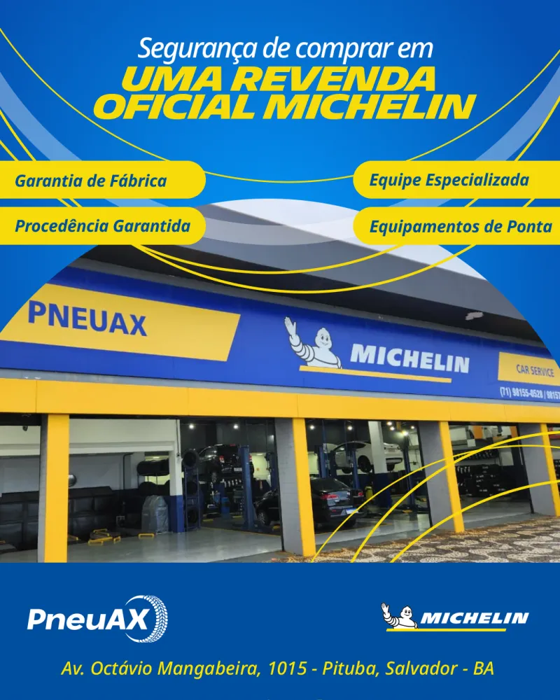 PNEUAX | REVENDA OFICIAL MICHELIN