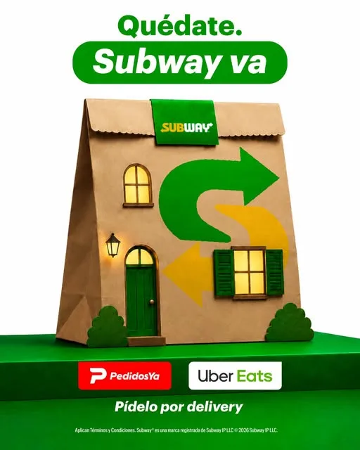 🏠 Quédate. Subway va. 😉​